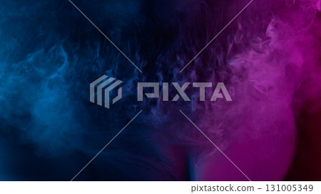 Atmospheric smoke, abstract neon color background, close-up. Atmospheric smoke, abstract neon color background, close-up. 131005349