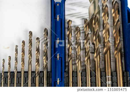 Metal drill bits set for carpentry and diy projects Metal drill bits set for carpentry and diy projects 131005475