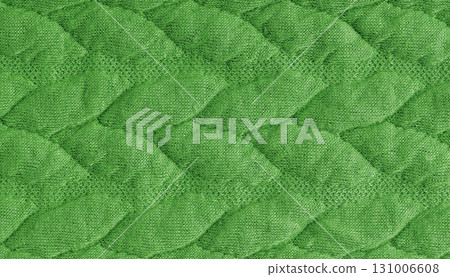 Creative Green Checkered Fabric Texture Background Style 131006608
