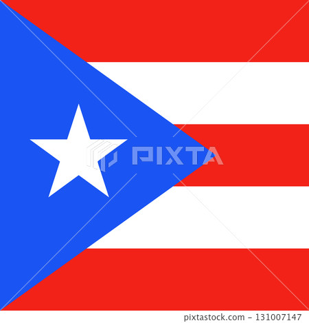 Puerto Rico - square flag Puerto Rico - square flag 131007147