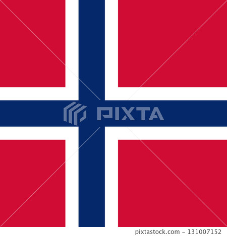 Norway - square flag 131007152