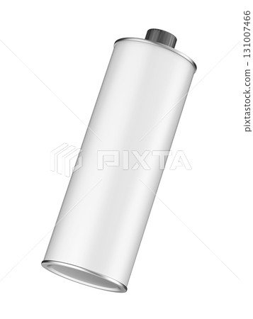 Blank white round tin bottle Blank white round tin bottle 131007466