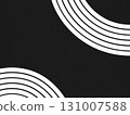 Abstract black white wavy line pattern background geometric design template card element minimalistic vertical horizontal 131007588