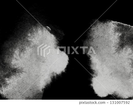 Monochrome black white grey watercolor texture abstract design paper high-quality texture background gray pastel poster copy space minimalistic acrylic alcohol ink x-ray film sepia negative 131007592