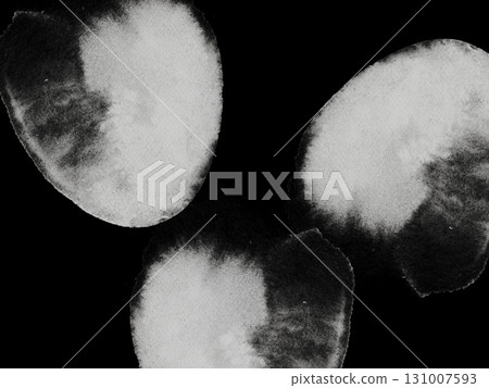 Monochrome black white grey watercolor texture abstract design paper high-quality texture background gray pastel poster copy space minimalistic acrylic alcohol ink x-ray film sepia negative 131007593