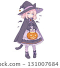 服裝萬聖節的女孩 131007684