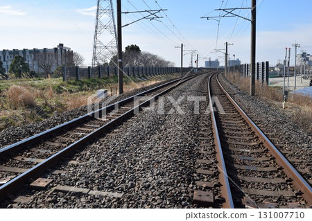 常磐線鐵軌茨城縣 131007710