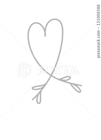 Retro heart 131008388