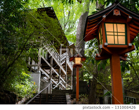 [Todoroki Valley] Stairs leading to the valley 131008426