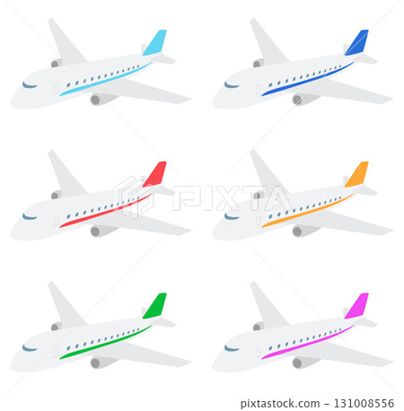 Jumbo Jet Line Color 6 Color Variation Set Jumbo Jet Line Color 6 Color Variation Set 131008556