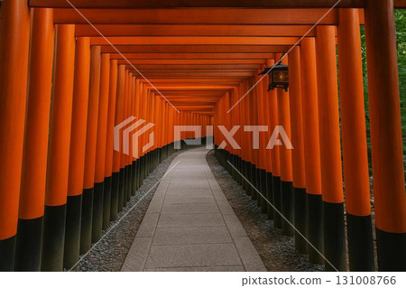 Senbon Torii Fushimi Inari image Photorealistic 131008766