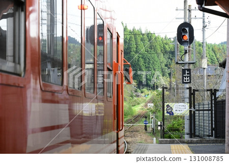 岐阜縣的地方鐵路－明智鐵道 131008785