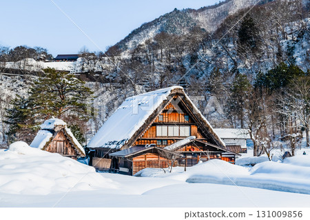 Snow Scene in Shirakawa-go, Wada Family Snow Scene in Shirakawa-go, Wada Family 131009856