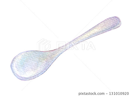 水彩插畫、手繪插畫、模擬插畫、湯匙 131010920