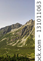 Majestic rysy mountain dominating the landscape in the high tatras, slovakia 131011063