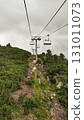 Chairlift ascending mountainside in high tatras, slovakia 131011073