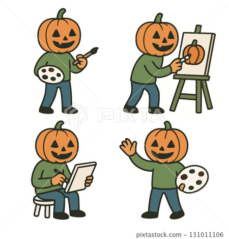 Coloring book coloring page pumpkin character transparency art drawing 131011106