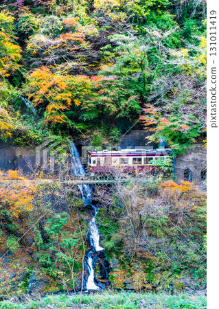 渡良瀨溪谷鐵道:穿越紅葉的列車(高中~神戶) 渡良瀨溪谷鐵道:穿越紅葉的列車(高中~神戶) 131011419