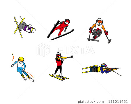 滑雪者套裝 131011461