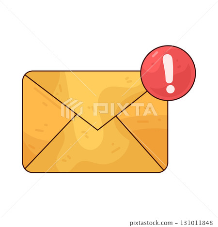 illustration of email notification 131011848