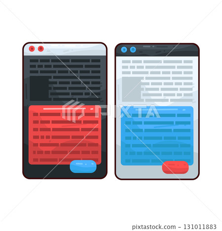 illustration of content marketing 131011883