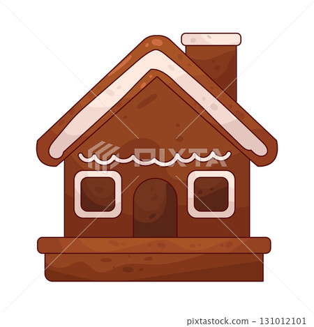 illustration of gingerbread house illustration of gingerbread house 131012101