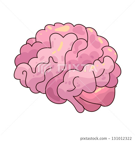 illustration of Brain 131012322