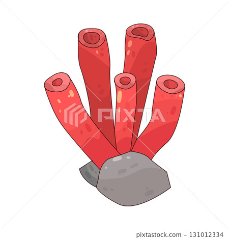 illustration of coral reef illustration of coral reef 131012334