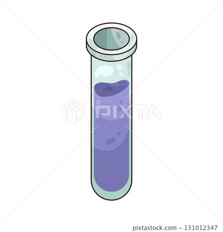 illustration of Test Tube illustration of Test Tube 131012347