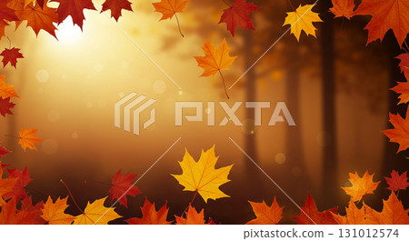 秋葉，色彩繽紛的秋天 131012574