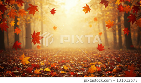 秋葉，色彩繽紛的秋天 131012575