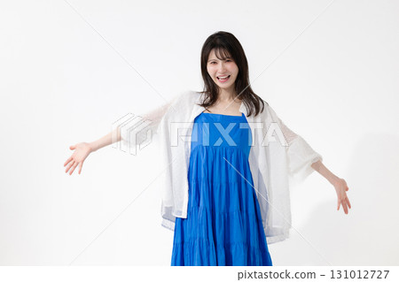 Rejoicing woman 131012727