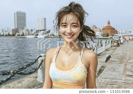 Miyu series: Miyu running scene (photorealistic) 131013086