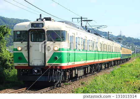 Shinano Railway 115 series (first generation Nagano color + Sky color) 131013314