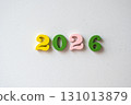 Colorful Numbers for New Year Celebration Theme 2026 131013879