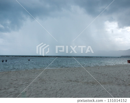 Storm clouds gather over a beach on Ko Samui in Thailand Storm clouds gather over a beach on Ko Samui in Thailand 131014152
