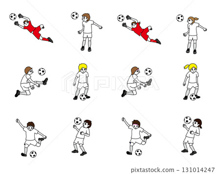 Soccer uniform set (men's and women's) Soccer uniform set (men's and women's) 131014247