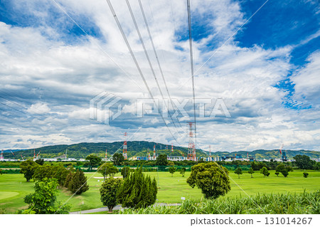 Yodo River riverside golf course, Hirakata City, Osaka Prefecture Yodo River riverside golf course, Hirakata City, Osaka Prefecture 131014267