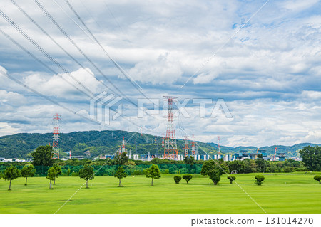 Yodo River riverside golf course, Hirakata City, Osaka Prefecture 131014270