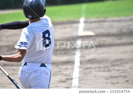 The batter who hit the huge foul ball 131014754