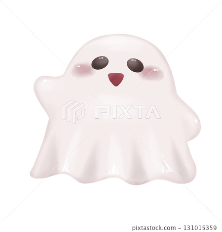 可愛的鬼萬聖節插圖 131015359