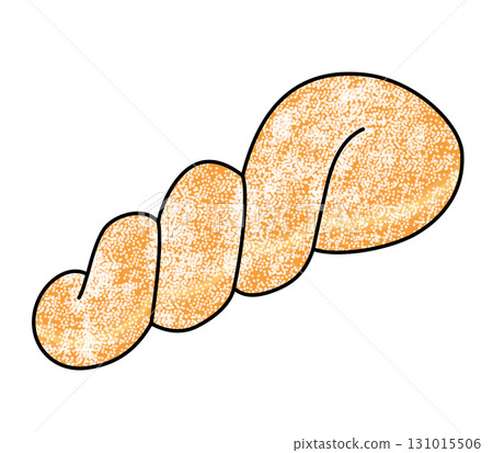 Twisted donut icon Twisted donut icon 131015506