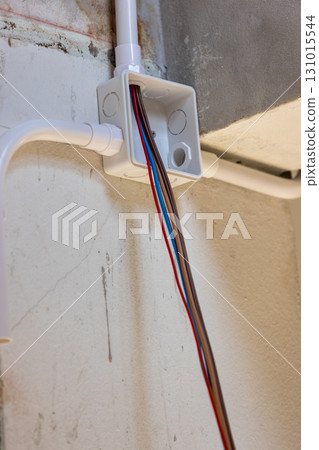 Electrical wiring colours in order to ensure safety electrical wiring. 131015544