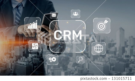 CRM Customer Relationship Management Platform with Data Analytic User Tool Muxer 131015711