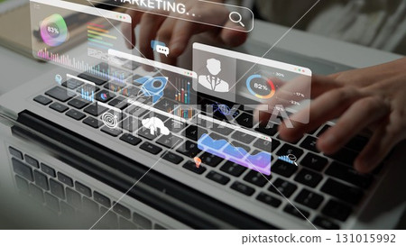 Content Marketing Strategy Dashboard for SEO, Analytic, and Growth Plan Muxer 131015992
