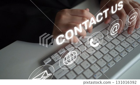 Contact Us Icons Set for Communication, Customer Support, and Help Center Muxer Contact Us Icons Set for Communication, Customer Support, and Help Center Muxer 131016392