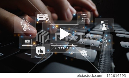 Video Marketing Strategy and Engagement Icons Muxer Video Marketing Strategy and Engagement Icons Muxer 131016393