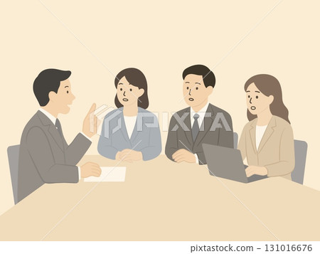 商人、商人和婦女開會,團隊 商人、商人和婦女開會,團隊 131016676