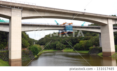 Expressway Bridge Construction 131017485