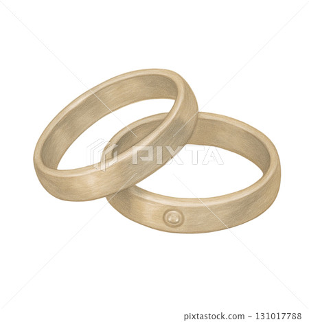 [婚禮]結婚戒指插畫 131017788